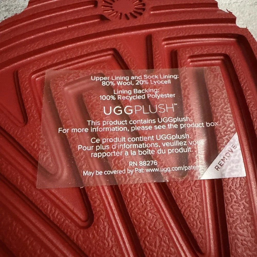 UGG NEUMEL II Boots Samba Red 1017320K Brand‎ New Size 6 / 7.5